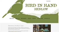 Desktop Screenshot of birdinhandhenlow.com