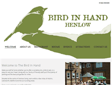 Tablet Screenshot of birdinhandhenlow.com
